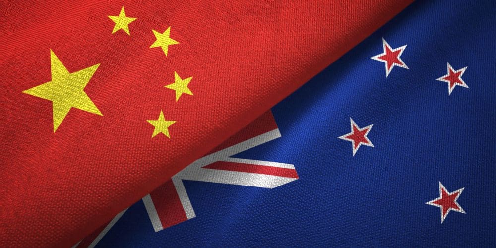 nz china flag photo